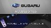 Genuine Subaru Accessory Footwell Illumination Kit