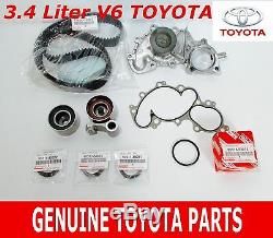 Genuine Toyota 95-04 Tacoma 3.4l V6 5vzfe Water Pump Timing Kit 11 Pieces