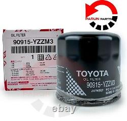 Genuine Toyota C-hr 1.8l Hybrid 16-24 Service Kit 5l 0w20 Oil & Filters & Gasket