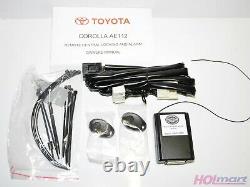 Genuine Toyota Corolla AE112 Remote Central Locking and Alarm Kit