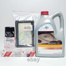 Genuine Toyota Corolla ZWE211 Service kit 2019 To Onward With 0W16 Oil & Filters