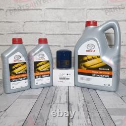 Genuine Toyota Proace Intermediate Service Kit Oil Filter & 7L 0W30 Oil 3WZ/4WZ