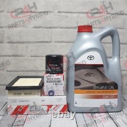 Genuine Toyota Yaris Hybrid Service Kit Nhp130 1.5L 2011-2020 0W20 Oil & Filters