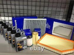 Genuine Volvo Full Service KIt XC60 D5 Oil/Air/pollen/Fuel/Filters And Oil 6ltrs