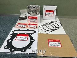 HONDA NEW GENUINE OEM PISTON KIT With GASKETS 1993-2023 XR650L STD. SZ. 100mm