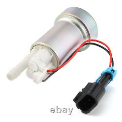 IN-TANK 455LPH FUEL PUMP E85 COMPATIBLE With GENUINE WALBRO FITTING KIT F90000267