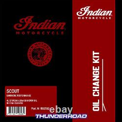 Indian Scout Oil Change Service Kit For Scout Engines Only Genuine New 502532