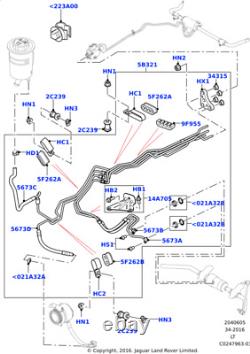 Land Rover Genuine RQA500120 Kit Repair Fits Range Rover Sport 2005-2009