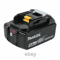 Makita DC18RD Dual Charger with 2 x BL1850B 5.0ah Li-Ion Batteries Kit Genuine