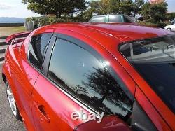 Mazda Rx8 Rx-8 Oem Genuine Front Side Door Window Rain Guard Smoked Visors Kit