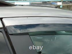 Mazda Rx8 Rx-8 Oem Genuine Front Side Door Window Rain Guard Smoked Visors Kit