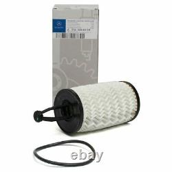 Mercedes Benz Engine Oil Filter With 7 Liters Motor Oil Kit 5W-40 GENUINE