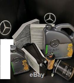 Mercedes C Class service kit C220CDI w205 651 DIESEL Genuine Parts, All Filters