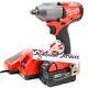 Milwaukee 2861-20 M18 Fuel Mid-torque 1/2 Friction Ring Impact Wrench Tool Kit
