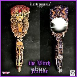 Mirror frame witchcraft kit starter magic ritual witch altar witch skull key set