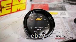 NEW Genuine AEM X-Series OBDII Wideband UEGO Air Fuel AFR Gauge Kit # 30-0334