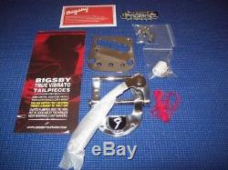 NEW Genuine Fender Bigsby B5 Kit For Tele, F Logo, #086-8013-004