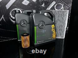 NEW Genuine Mercedes-Benz 447 V-Class Viano Oil & Pollen Filters + Oil ZVAN8