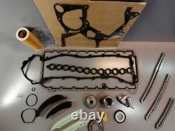 New Genuine Bmw M57n2 Chain Kit With Gaskets