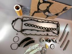 New Genuine Bmw M57n2 Chain Kit With Gaskets