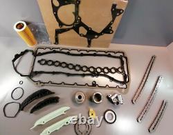 New Genuine Bmw M57n2 Chain Kit With Gaskets