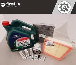 New Genuine Ford Fiesta Ecoboost 1.0l 2012-17 Service Kit Oil & All Filters Sv20