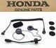 New Genuine Honda Deluxe Headset Open Face Helmets Gl1800 Gl1500 Goldwing #o87
