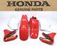 New Genuine Honda Plastic Body Kit Set 00-07 Xr650r Fenders Panels Shrouds #s90