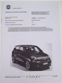 New OEM Genuine Fiat 500L 2012on 13 Pin Towing Electrics Kit 50926901