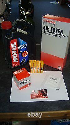 New Yamaha FZ6 Genuine Service Kit Oil Air Filter Motul Oil NGK FZ 6 N S2 FAZER