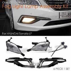 OEM Genuine Parts Fog Light Lamp Assembly Kit for HYUNDAI 2015 2017 LF Sonata