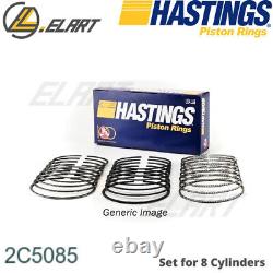 Piston Ring For Gmc G K L M C8500 Savana Sierra Yukon 8.1l 8cyl. 107.95