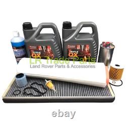 Range Rover L322 3.0 Td6 Service Filter Kit Inc Oil, Pollen Air Fuel Filters Set