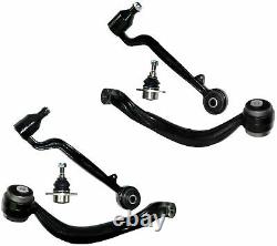 Range Rover L322 Front Upper & Lower Suspension Control Arms Ball Joints Kit Set