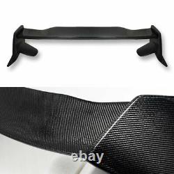 Real Carbon Fiber Type-r Style Rear Trunk Spoiler Wing Fit 16-20 Honda CIVIC 4dr