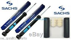 SACHS BMW E46 E36 M SPORT Rear Suspension Shock Absorber Dampers + Dust Stop Kit