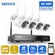 Sannce Cctv 3mp Wireless Home Security System 8ch 5mp Nvr Ip Wifi Audio Camera