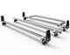 Transit Custom Roof Rack Heavy Duty Bars With Roller And Load Stops At86ls&a30