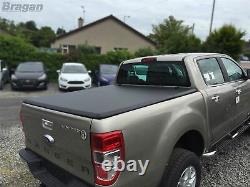 Tri Fold Soft Tonneau Cover For Ford Ranger 2012 2016 Back Rear Lid Cover 4x4