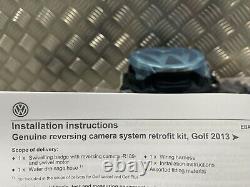 Volkswagen Golf R GTI GTD Mk7 7.5 Genuine Rear View Camera Retrofit Kit
