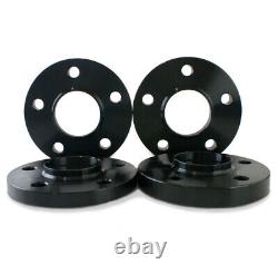 Wheel Spacers Black Staggered Kit 15/20mm For Mini Cooper F55, F56 2 Pairs