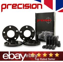 Wheel Spacers Staggered Black Kit 12/15mm For BMW 1 Series F Series 2 Pairs