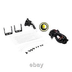 White Halo Fog Lamps Lights Kit for Ford Mustang Eleanor Shelby GT-500 Fastback
