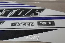 Yamaha Raptor 700 Decals Graphics Kit GYTR Stickers GENUINE YAMAHA STOCK OEM #2