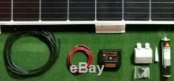 125 Watt Motorhome Camper Rv Panneau Solaire Kit Véritable Mppt Usb 125w 120w 120