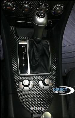 2005-2008 Mercedes Benz Slk R171 Real Raw Matte Carbon Fiber Dash Trim Kit