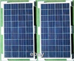 250 Watt Motorhome Camper Rv Solar Panel Kit Véritable Contrôleur De Charge Mppt 250w