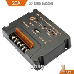 250 Watt Motorhome Camper Rv Solar Panel Kit Véritable Contrôleur De Charge Mppt 250w