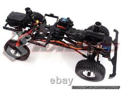 3racing Kit-ex-real 110 4wd Rc Crawler Kit Avec Moteur, 2-speed & No Electronics