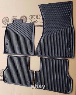 Audi A6 4g C7 Gummimatten Fußmatten D'origine Vorne + Hinten Gummifußmatten S6